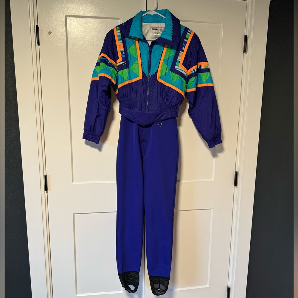 Vintage Obermeyer Women’s ski suit size 6